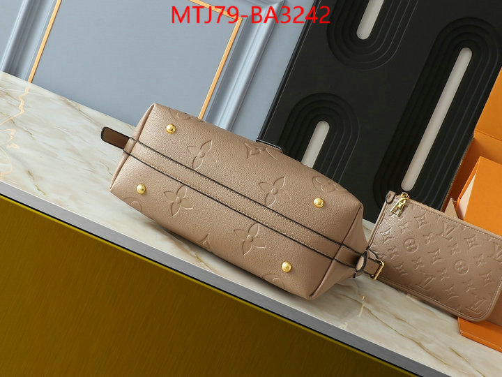 LV Bags(4A)-Handbag Collection- how can i find replica ID: BA3242 $: 79USD,