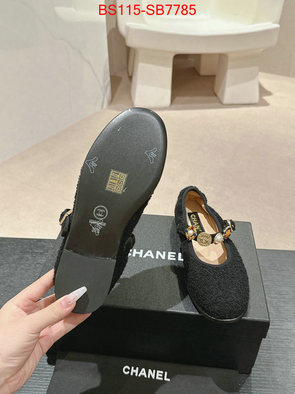 Women Shoes-Chanel designer high replica ID: SB7785 $: 115USD