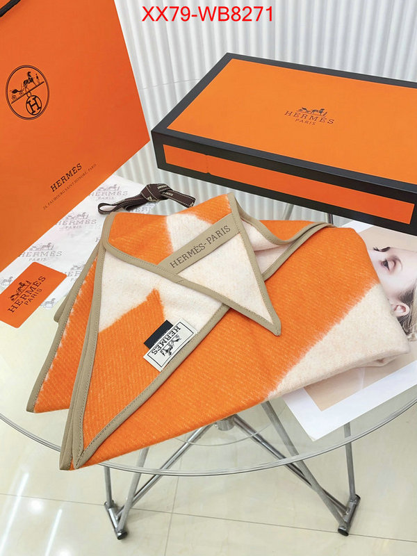 Scarf-Hermes shop ID: MB8271 $: 79USD