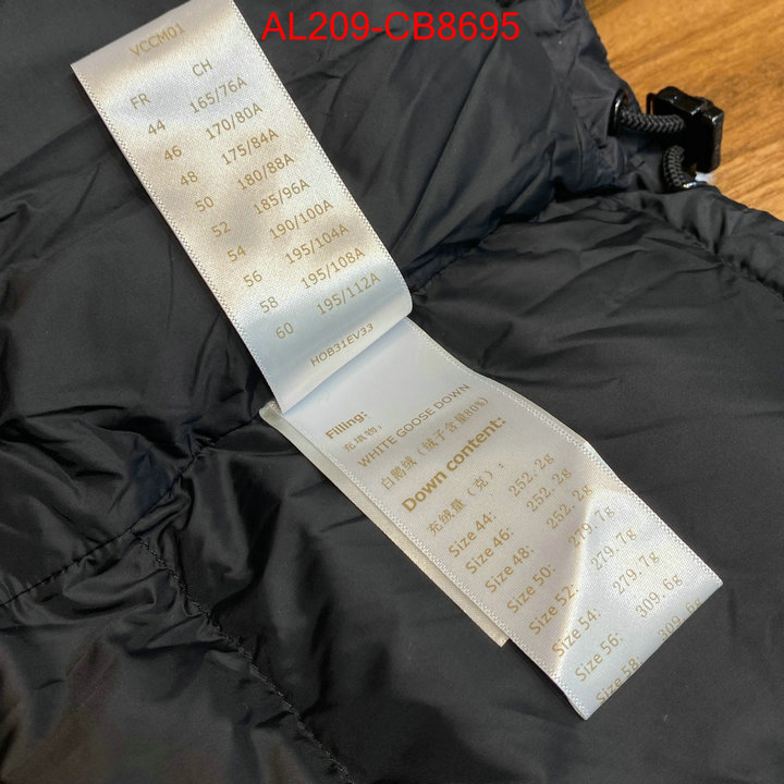 Down jacket Women-LV buy replica ID: CB8695 $: 209USD