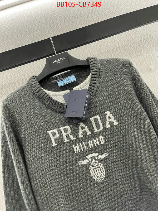 Clothing-Prada how can i find replica ID: CB7349 $: 105USD