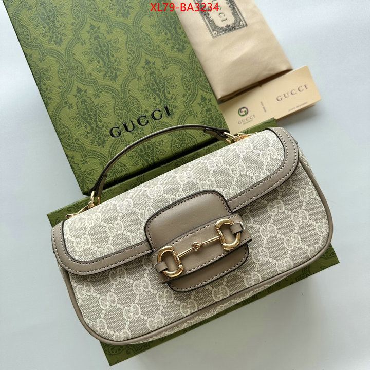 Gucci Bags(4A)-Horsebit- 2024 perfect replica designer ID: BA3234 $: 79USD,