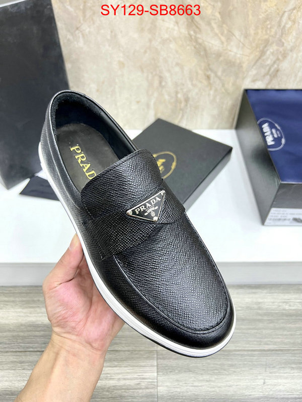 Men shoes-Prada what is a counter quality ID: SB8663 $: 129USD