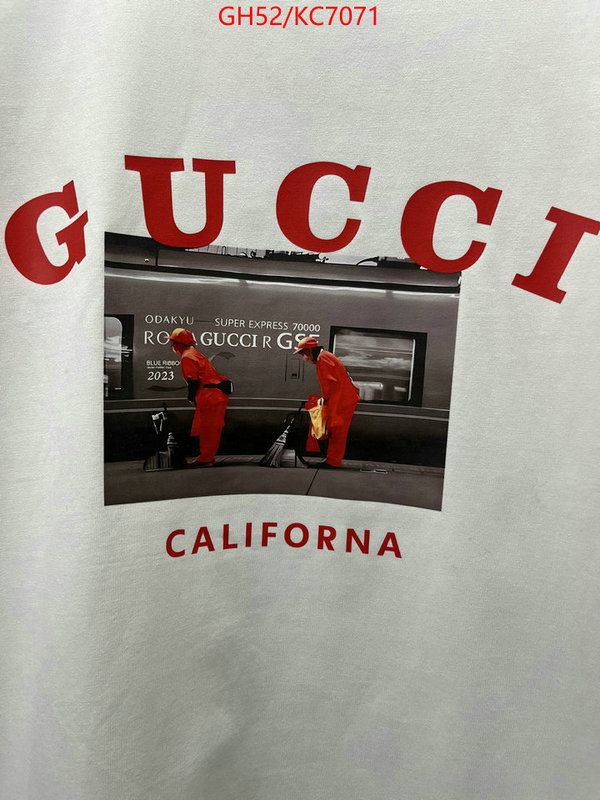 Clothing-Gucci cheap ID: KC7071 $: 52USD