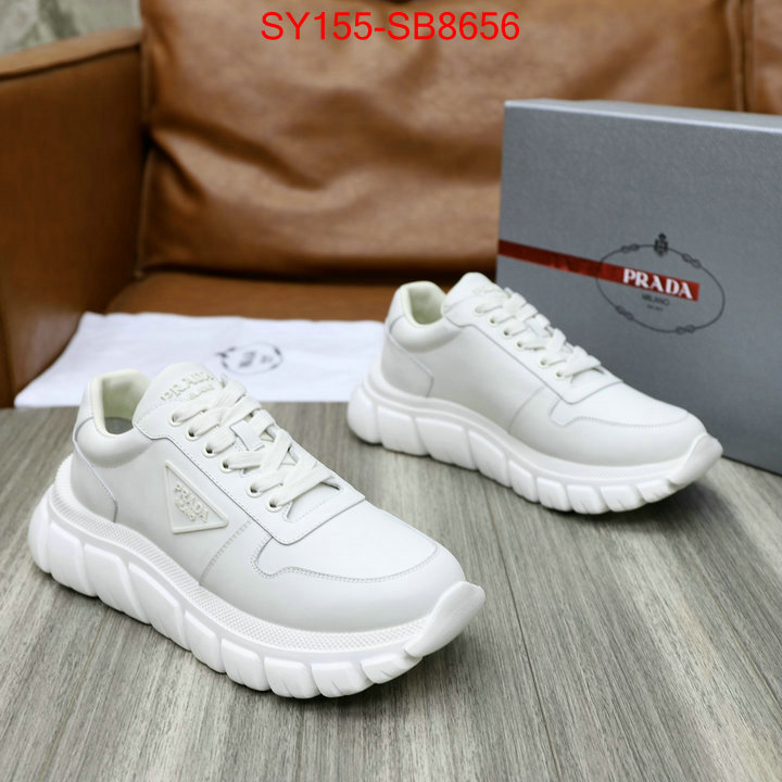 Men shoes-Prada replica 1:1 ID: SB8656 $: 155USD