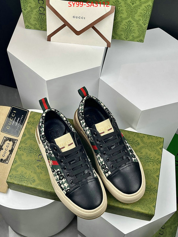 Men Shoes-Gucci designer fashion replica ID: SA3112 $: 99USD