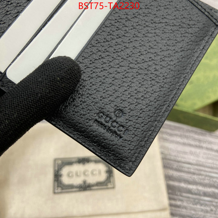 Gucci Bags(TOP)-Wallet- high quality perfect ID: TA2230 $: 75USD,