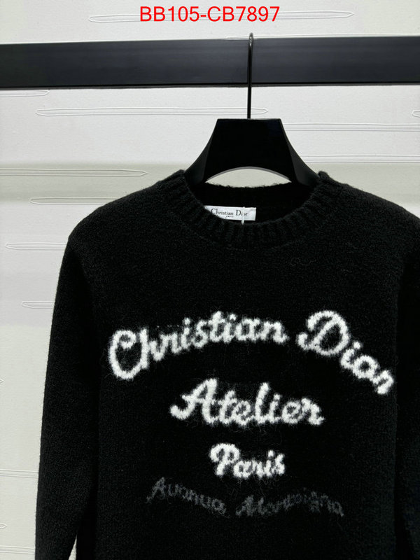 Clothing-Dior customize the best replica ID: CB7897 $: 105USD