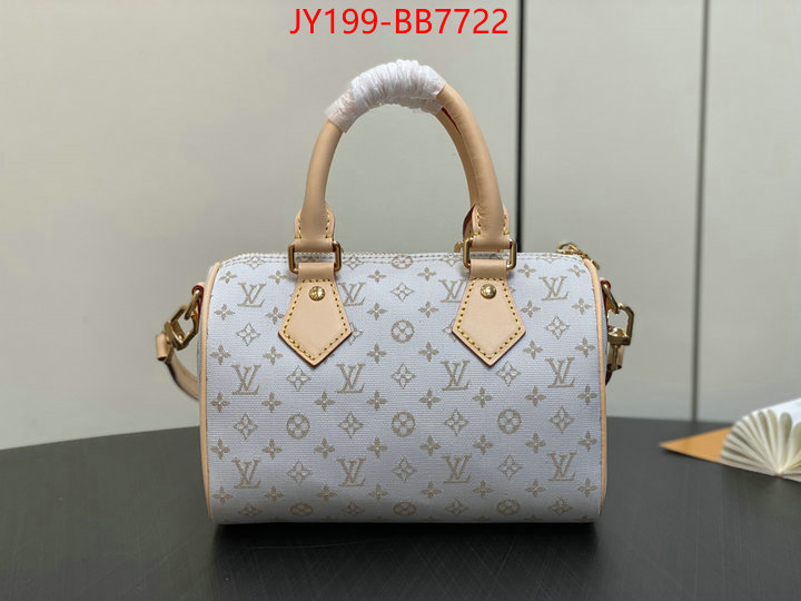 LV Bags(TOP)-Speedy- how to buy replcia ID: BB7722 $: 199USD,