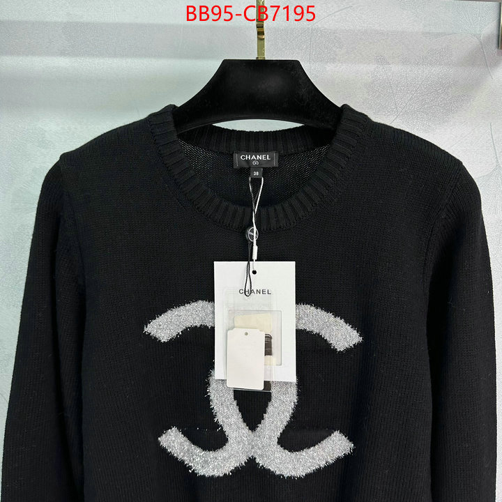 Clothing-Chanel where to find the best replicas ID: CB7195 $: 95USD