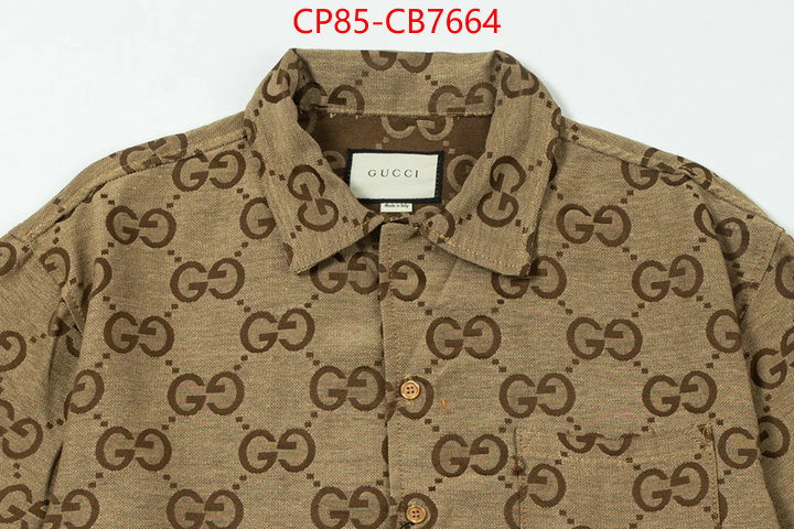 Clothing-Gucci perfect quality designer replica ID: CB7664 $: 85USD