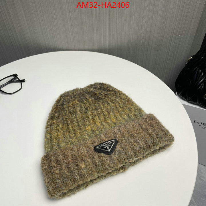 Cap (Hat)-Prada where can i buy ID: HA2406 $: 32USD