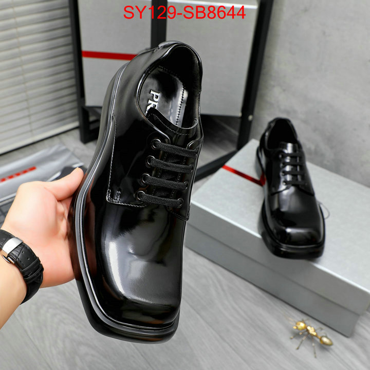 Men shoes-Prada knockoff highest quality ID: SB8644 $: 129USD