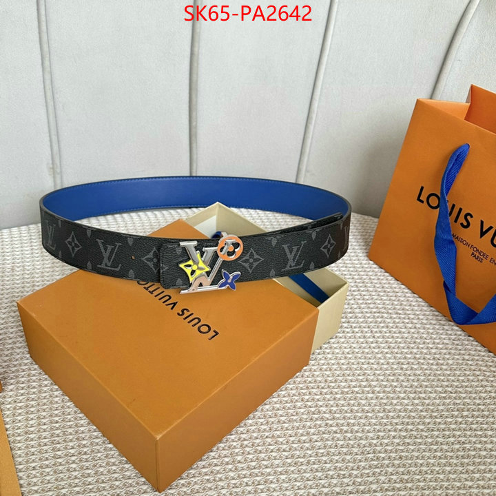 Belts-LV aaaaa+ quality replica ID: PA2642 $: 65USD