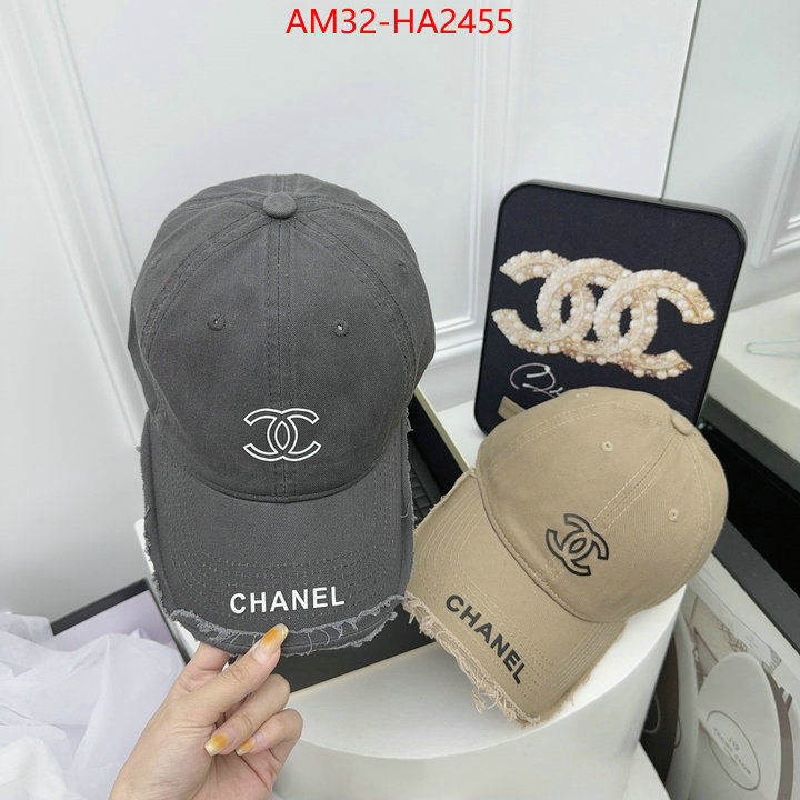 Cap (Hat)-Chanel quality aaaaa replica ID: HA2455 $: 32USD