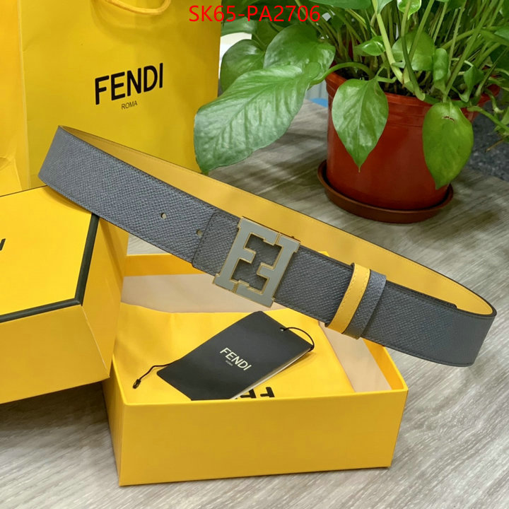 Belts-Fendi knockoff highest quality ID:PA2706 $: 65USD