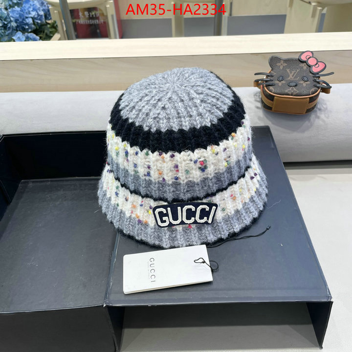 Cap(Hat)-Gucci exclusive cheap ID: HA2334 $: 35USD