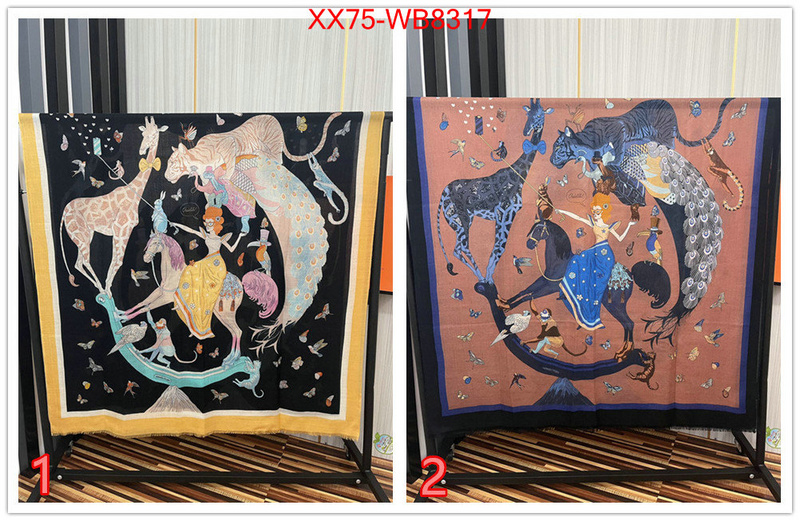 Scarf-Hermes sell high quality ID: MB8317 $: 75USD