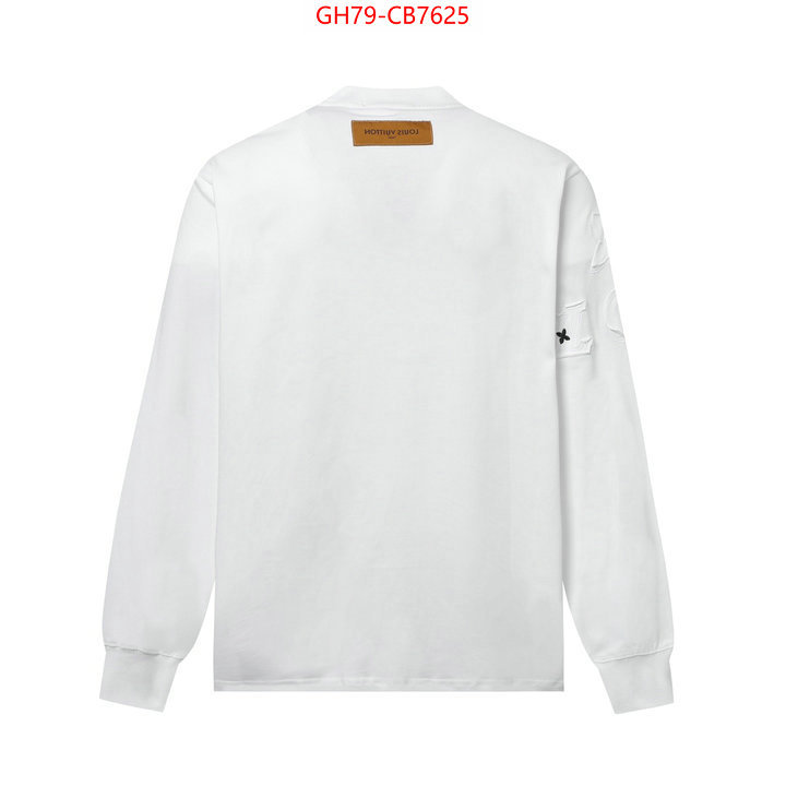 Clothing-LV top brands like ID: CB7625 $: 79USD