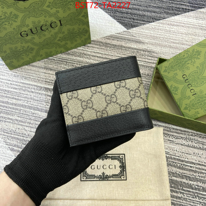 Gucci Bags(TOP)-Wallet- most desired ID: TA2227 $: 72USD,