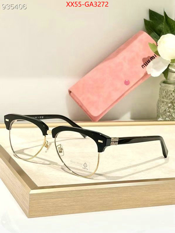 Glasses-Miu Miu wholesale replica ID: GA3272 $: 55USD