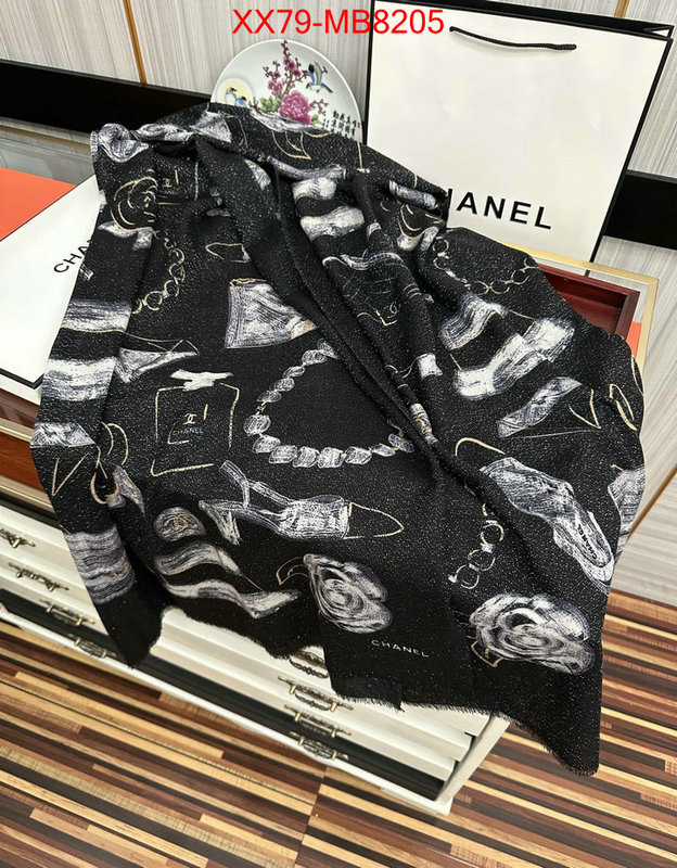 Scarf-Chanel where to buy high quality ID: MB8205 $: 79USD