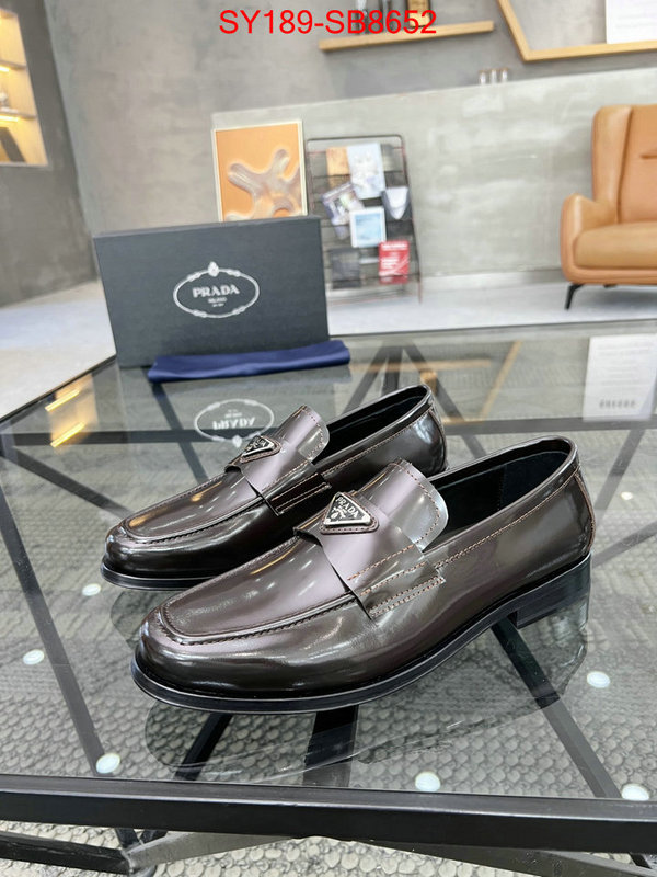 Men shoes-Prada high quality replica designer ID: SB8652 $: 189USD