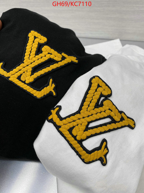 Clothing-LV replica 1:1 high quality ID: KC7110 $: 69USD