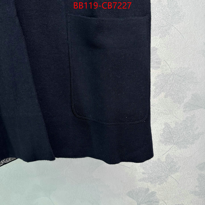 Clothing-Dior designer high replica ID: CB7227 $: 119USD