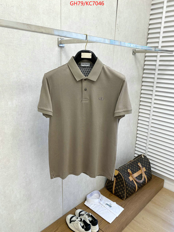 Clothing-Ferragamo best quality designer ID: KC7046 $: 79USD