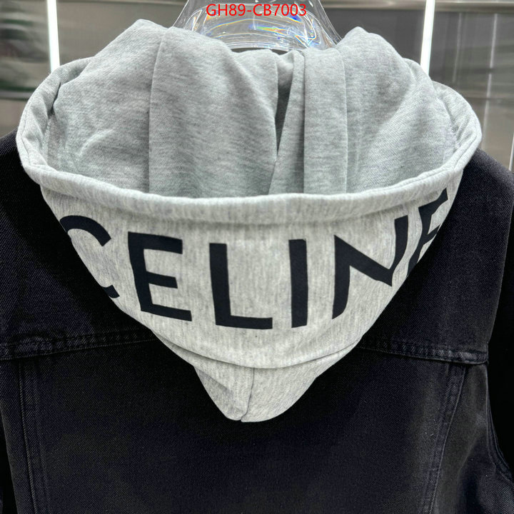 Clothing-Celine outlet sale store ID: CB7003 $: 89USD