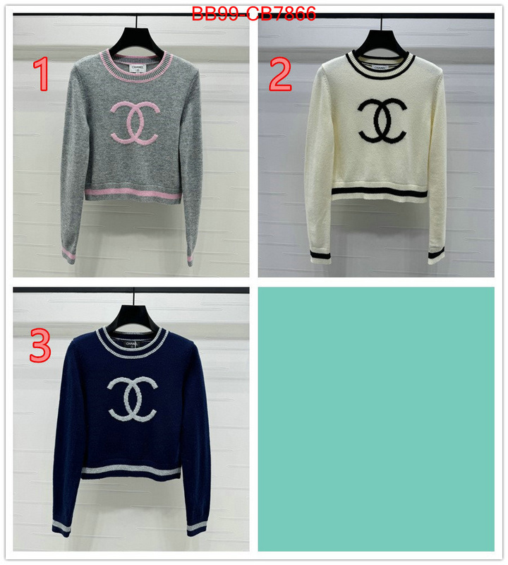 Clothing-Chanel top sale ID: CB7866 $: 99USD