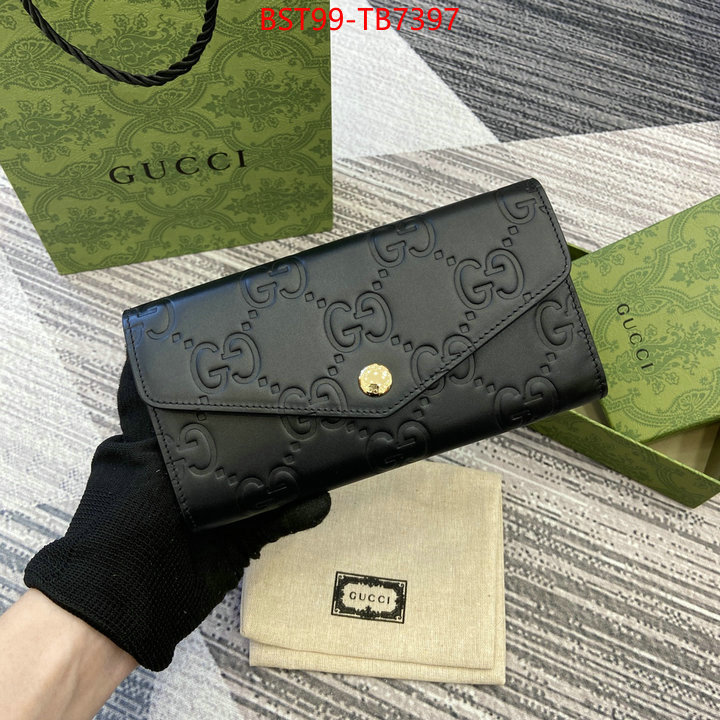 Gucci Bags(TOP)-Wallet- luxury fake ID: 7B7397 $: 99USD,