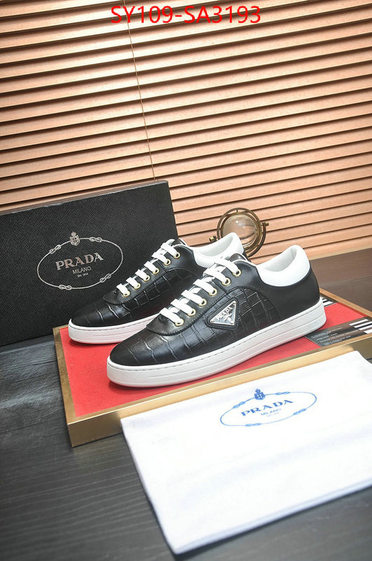 Men shoes-Prada 2024 replica wholesale cheap sales online ID: SA3193 $: 109USD