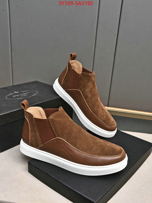 Men shoes-Prada 2024 replica wholesale cheap sales online ID: SA3192 $: 109USD