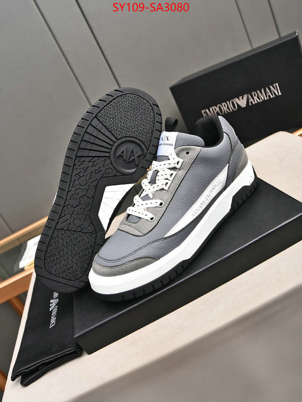 Men shoes-Armani wholesale 2024 replica ID: SA3080 $: 109USD