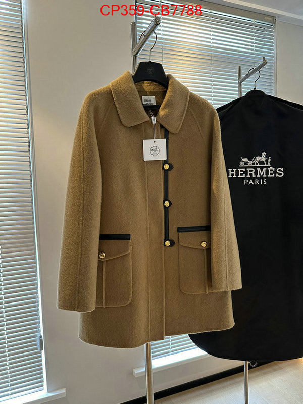 Clothing-Hermes best quality fake ID: CB7788 $: 359USD