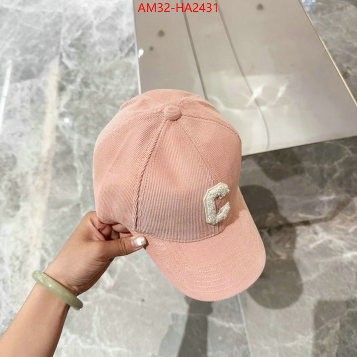 Cap(Hat)-Celine where quality designer replica ID: HA2431 $: 32USD