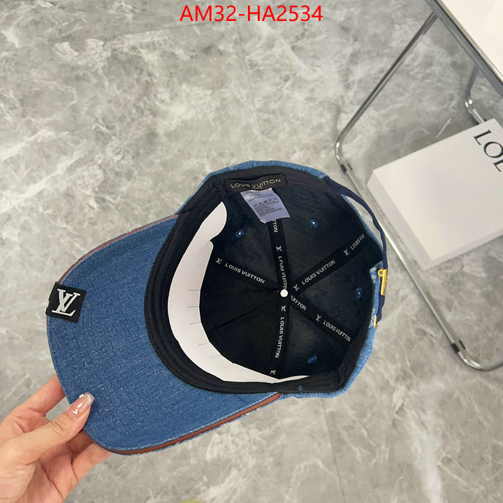 Cap(Hat)-LV high quality designer replica ID: HA2534 $: 32USD