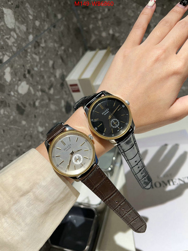 Watch(4A)-Gucci where can you buy replica ID: WB6860 $: 149USD