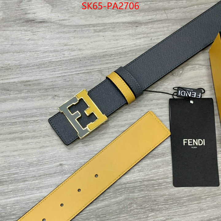 Belts-Fendi knockoff highest quality ID:PA2706 $: 65USD