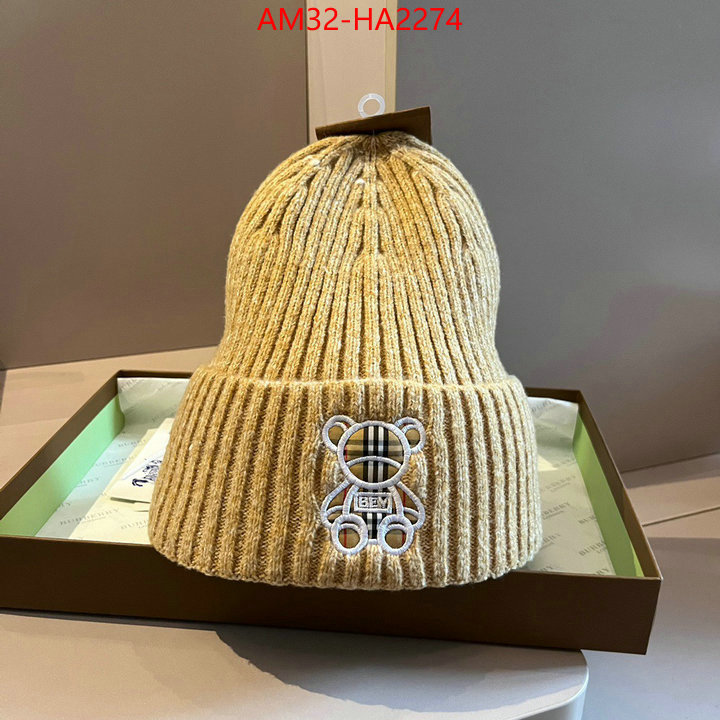 Cap(Hat)-Burberry buy best quality replica ID: HA2274 $: 32USD