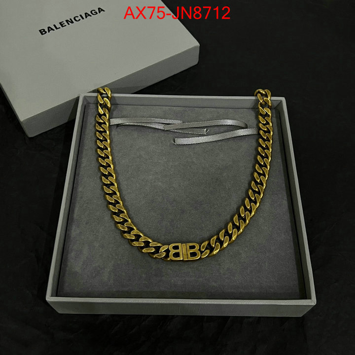 Jewelry-Balenciaga fake aaaaa ID: JN8712 $: 75USD