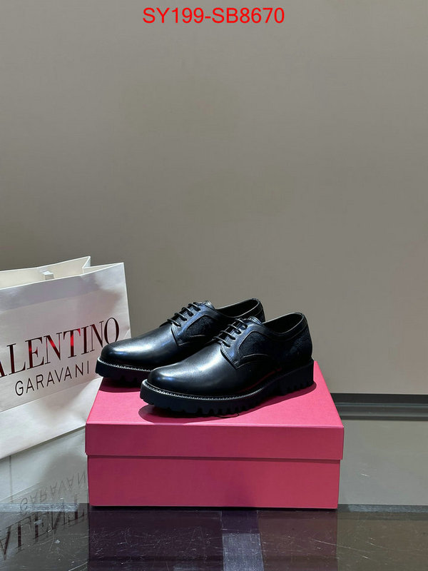 Men Shoes-Valentino fake designer ID: SB8670 $: 199USD