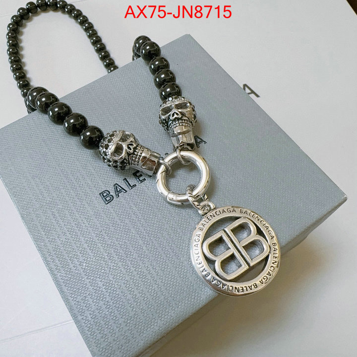 Jewelry-Balenciaga cheap high quality replica ID: JN8715 $: 75USD