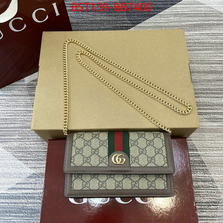 Gucci Bags(TOP)-Crossbody- 1:1 replica ID: BB7400 $: 139USD,