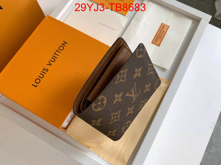 LV Bags(4A)-Wallet top ID: TB8683 $: 29USD,