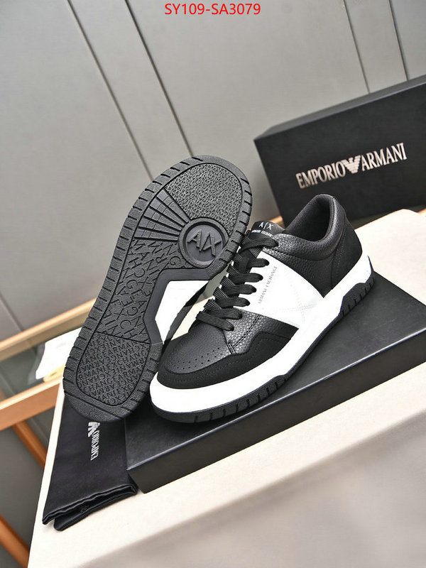 Men shoes-Armani good quality replica ID: SA3079 $: 109USD