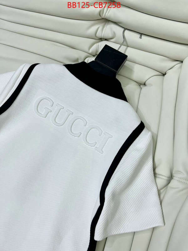 Clothing-Gucci designer wholesale replica ID: CB7258 $: 125USD