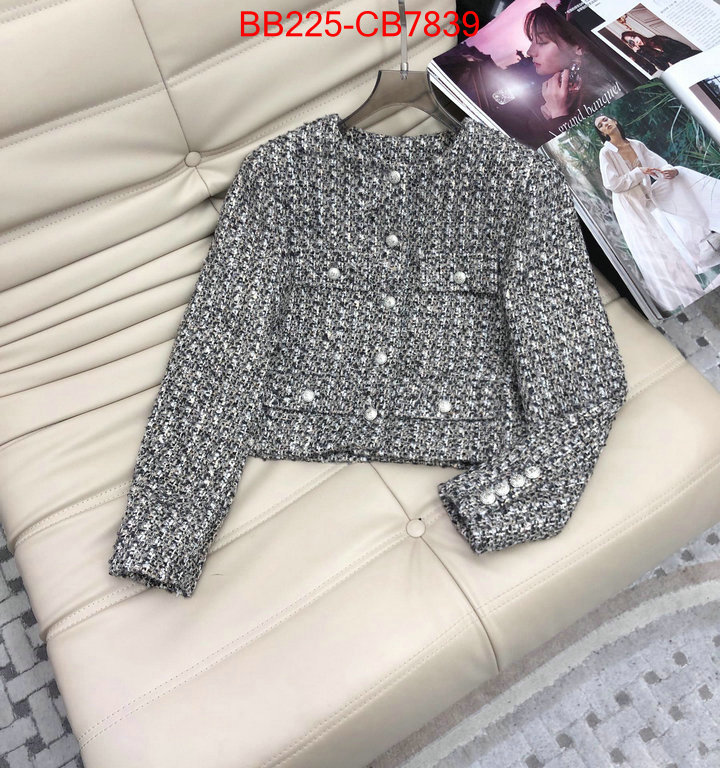 Clothing-Chanel counter quality ID: CB7839 $: 225USD